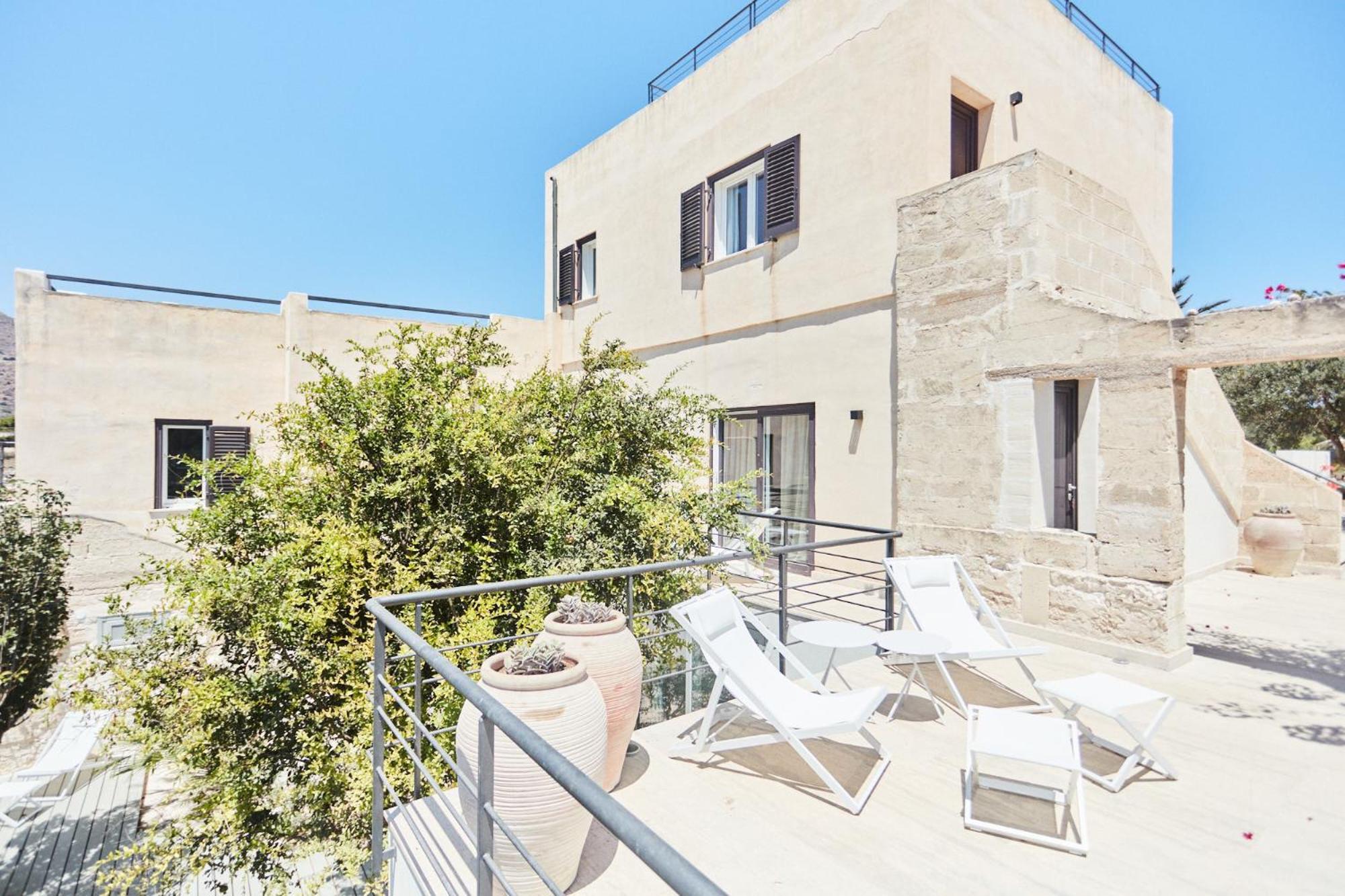 Villa Rocce Bianche Фавиньяна Экстерьер фото